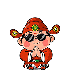 #蛇年财神微信表情包#动态表情包#表情包图5