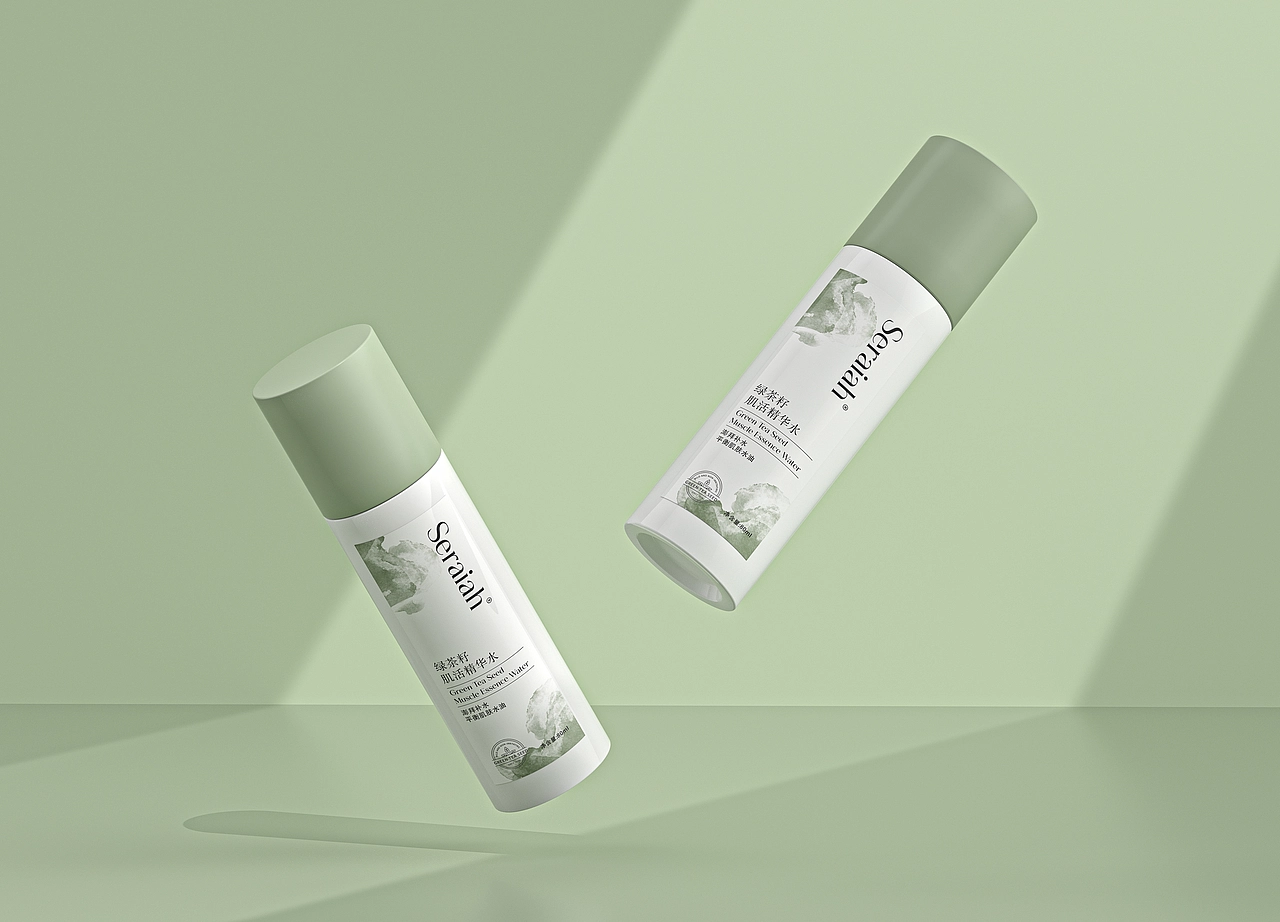 诗莱雅Seraiah绿茶籽洗护套装包装设计图5