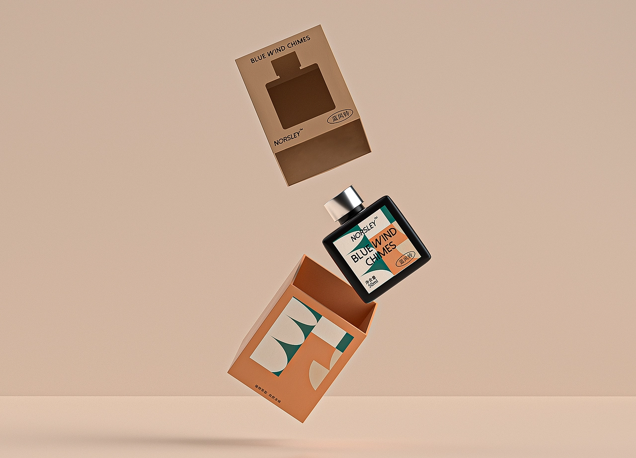 NORSLEY北欧风无火香薰包装设计图5