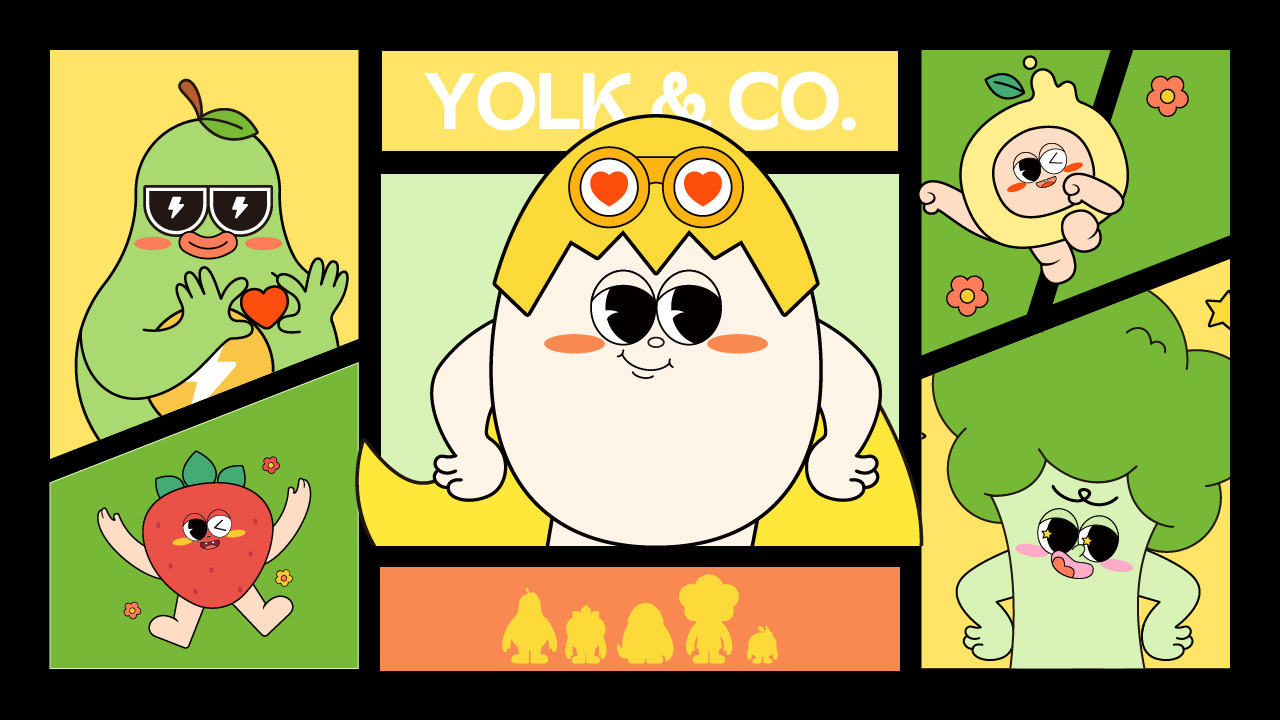 YOLK& CO.吉祥物设计图15