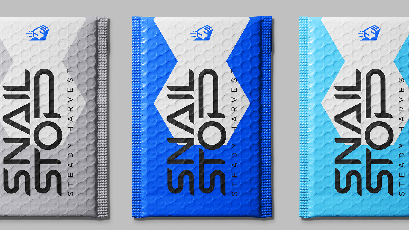 Snail Stop快递服务品牌标志提案图4