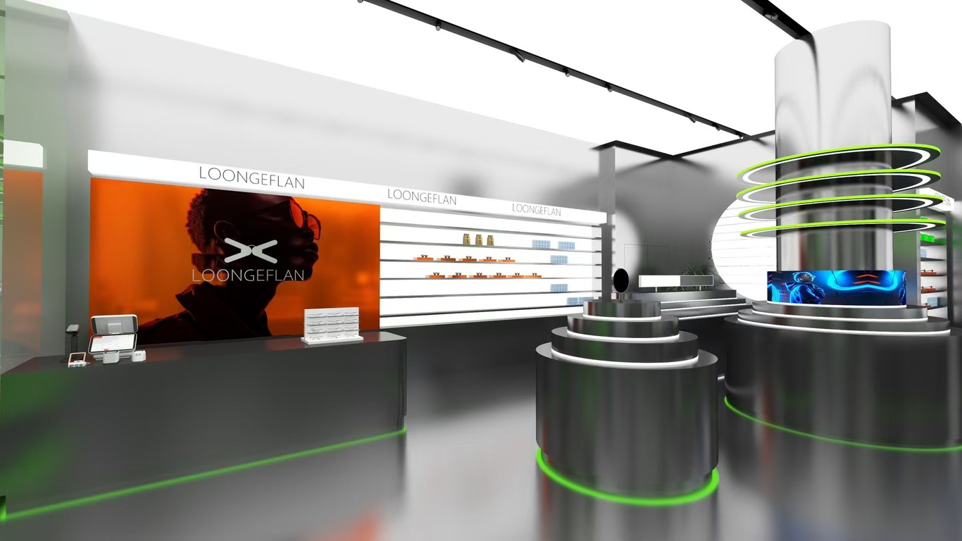 蜻蜓眼镜空间si设计图1