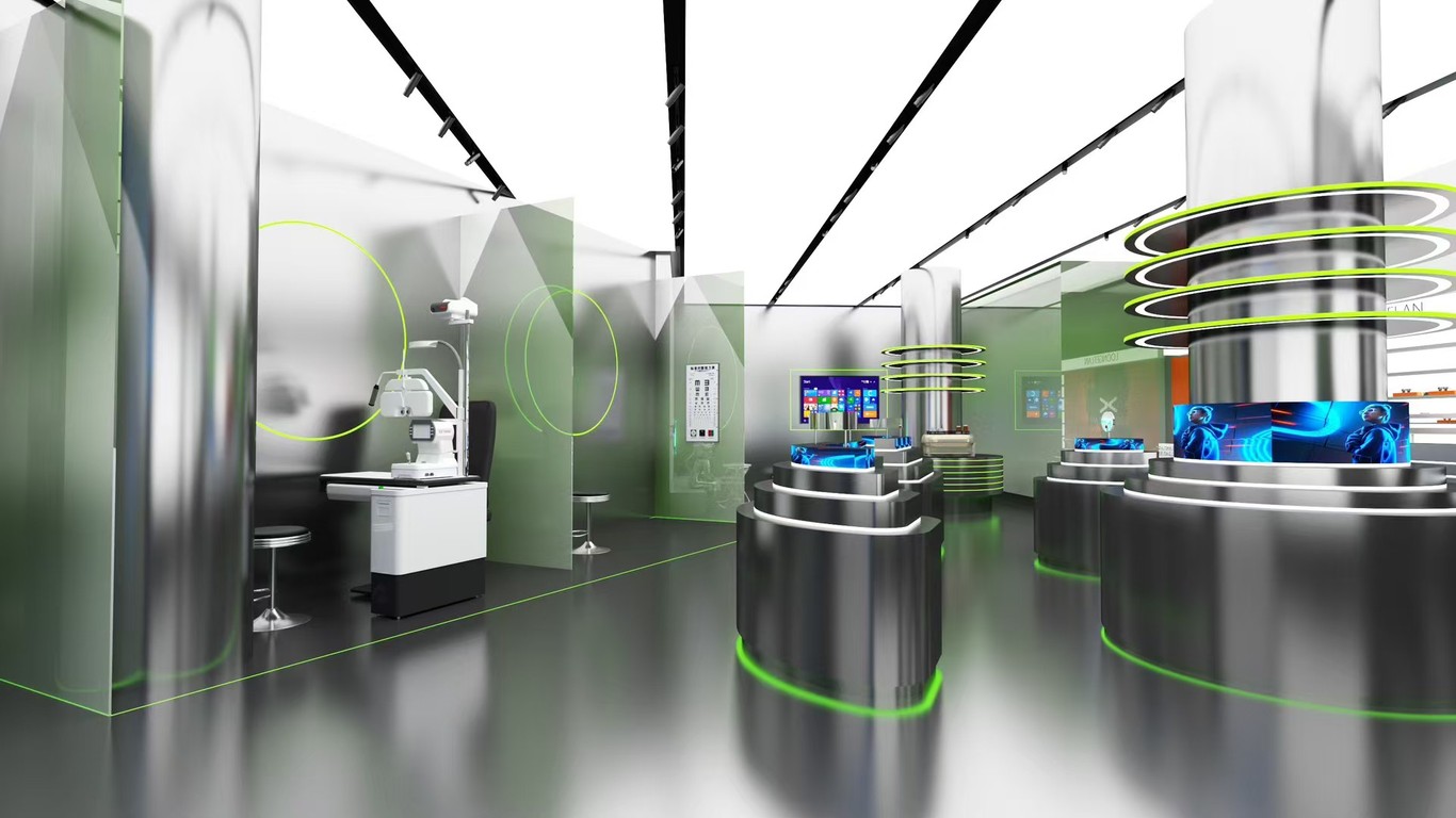 蜻蜓眼镜空间si设计图0