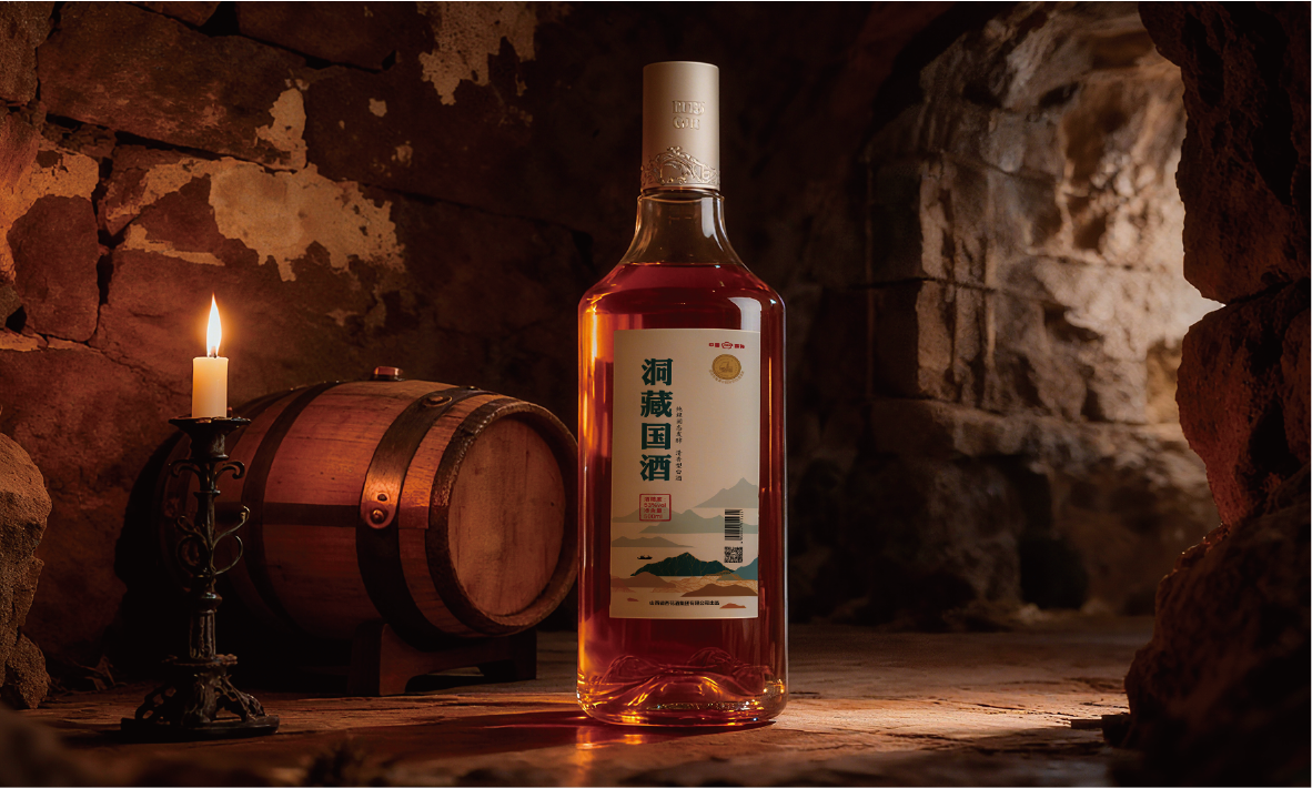 洞藏国酒 酒类包装设计图1