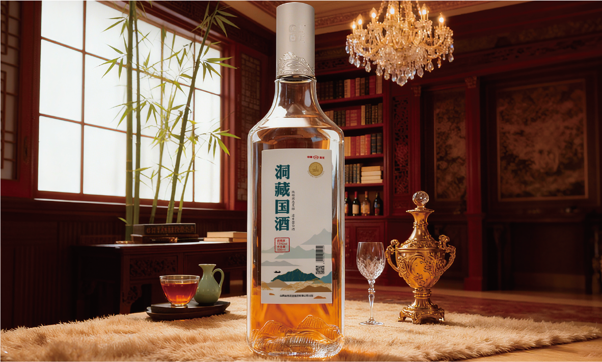 洞藏国酒 酒类包装设计图0
