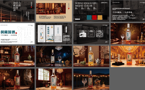 洞藏国酒 酒类包装设计