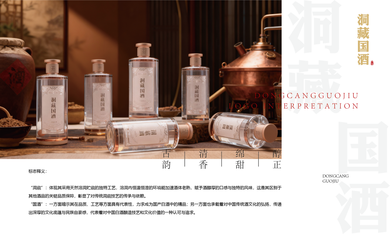 洞藏国酒 酒类包装设计图3