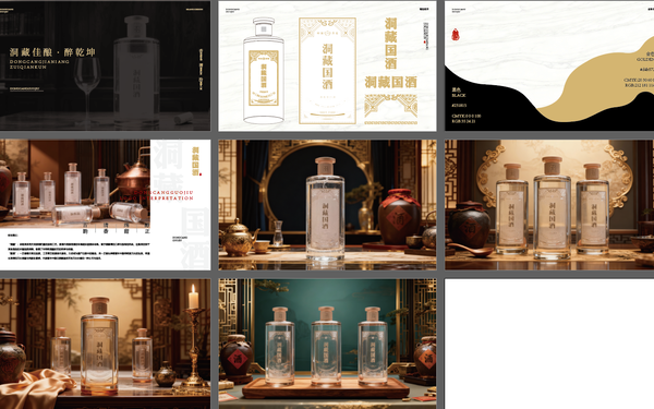 洞藏国酒 酒类包装设计