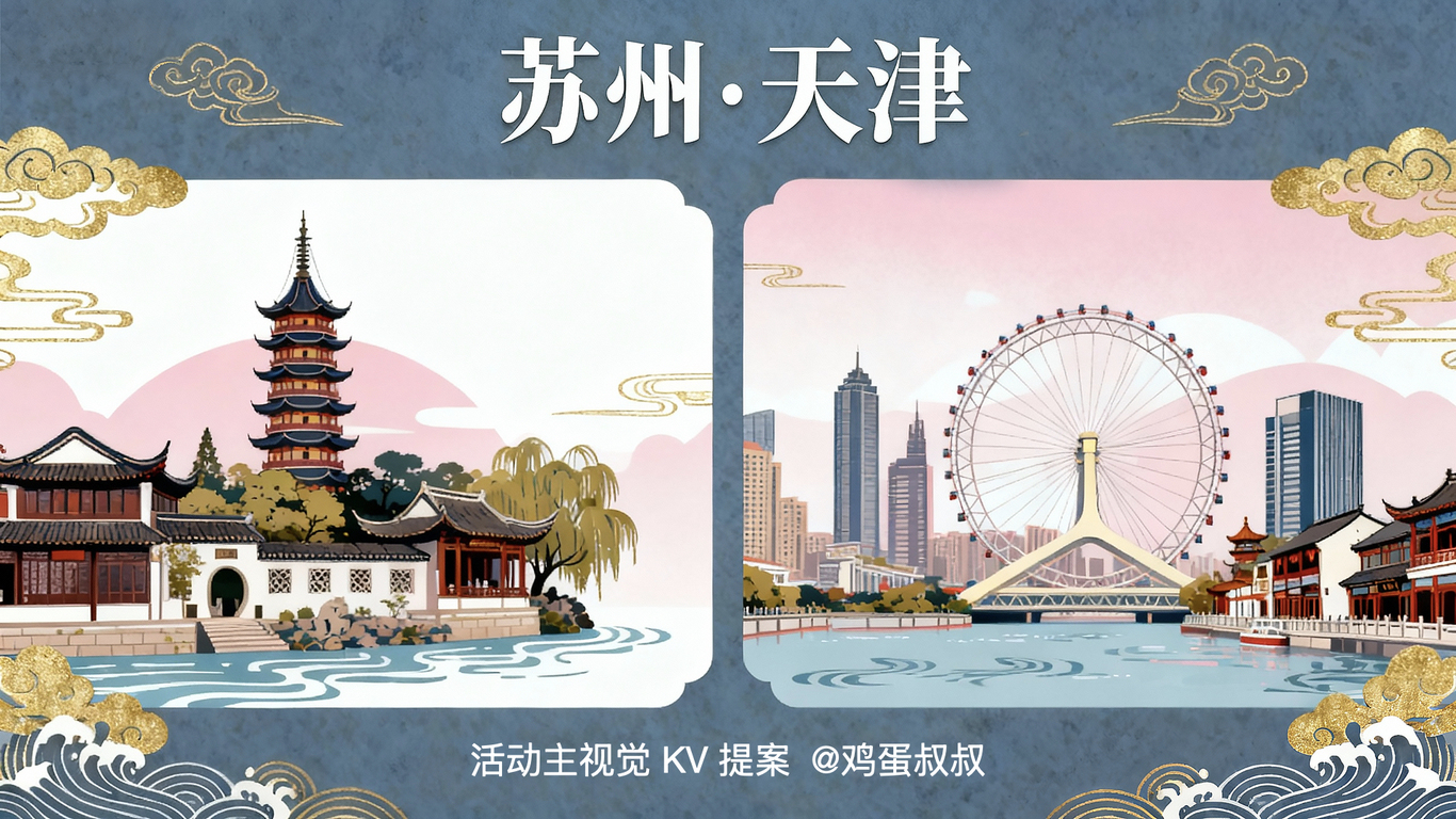 #苏州·天津活动主视觉KV君康人寿图0