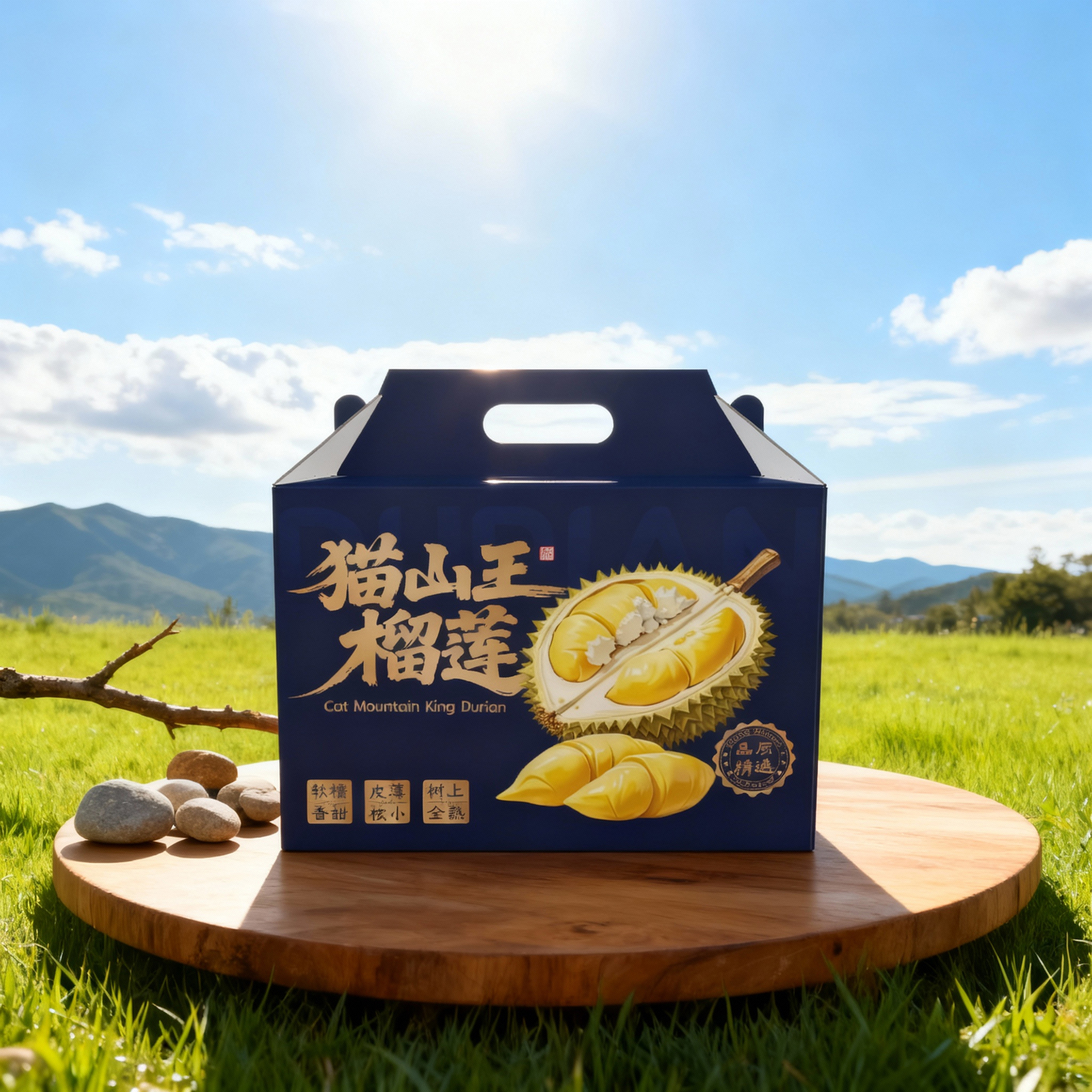 猫山王榴莲包装图2