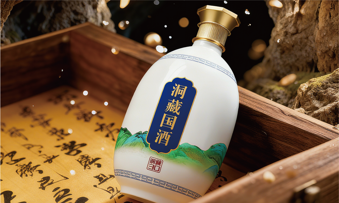 洞藏国酒 酒类包装设计图4
