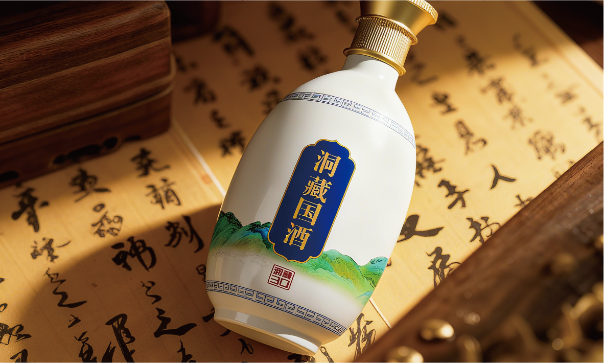洞藏国酒 酒类包装设计图5