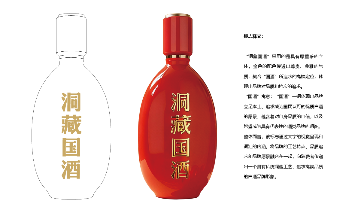 洞藏国酒 喜庆酒类包装设计图0