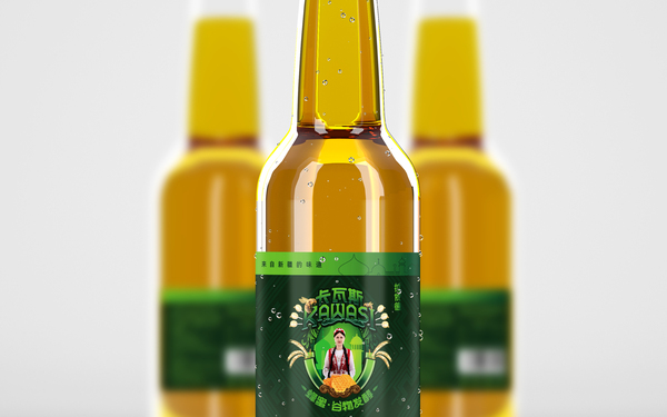 新疆“拉依德”啤酒系列包裝