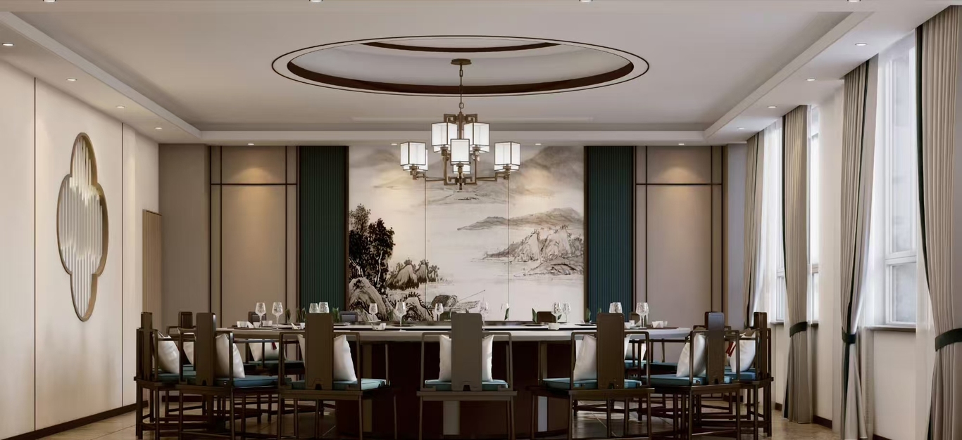 办公室室内设计效果图图5