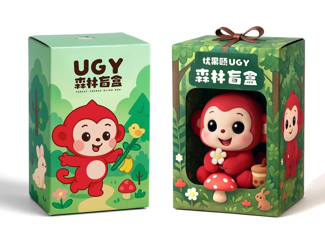 AIGC｜红色猴子IP直出全套IP形象周边图4