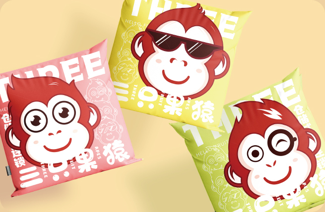 三只果猿|鲜果店LOGO VI设计图6