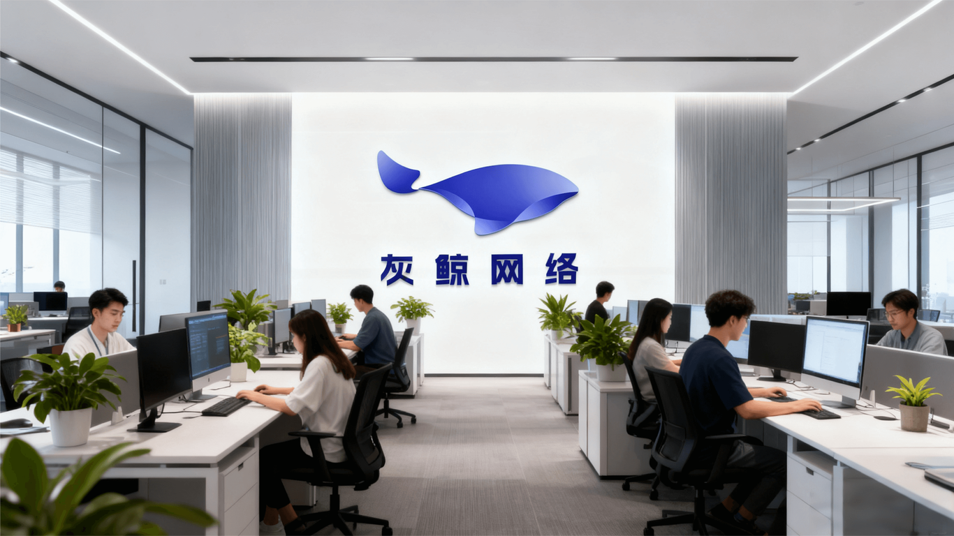 灰鲸LOGO设计 • VI设计图12