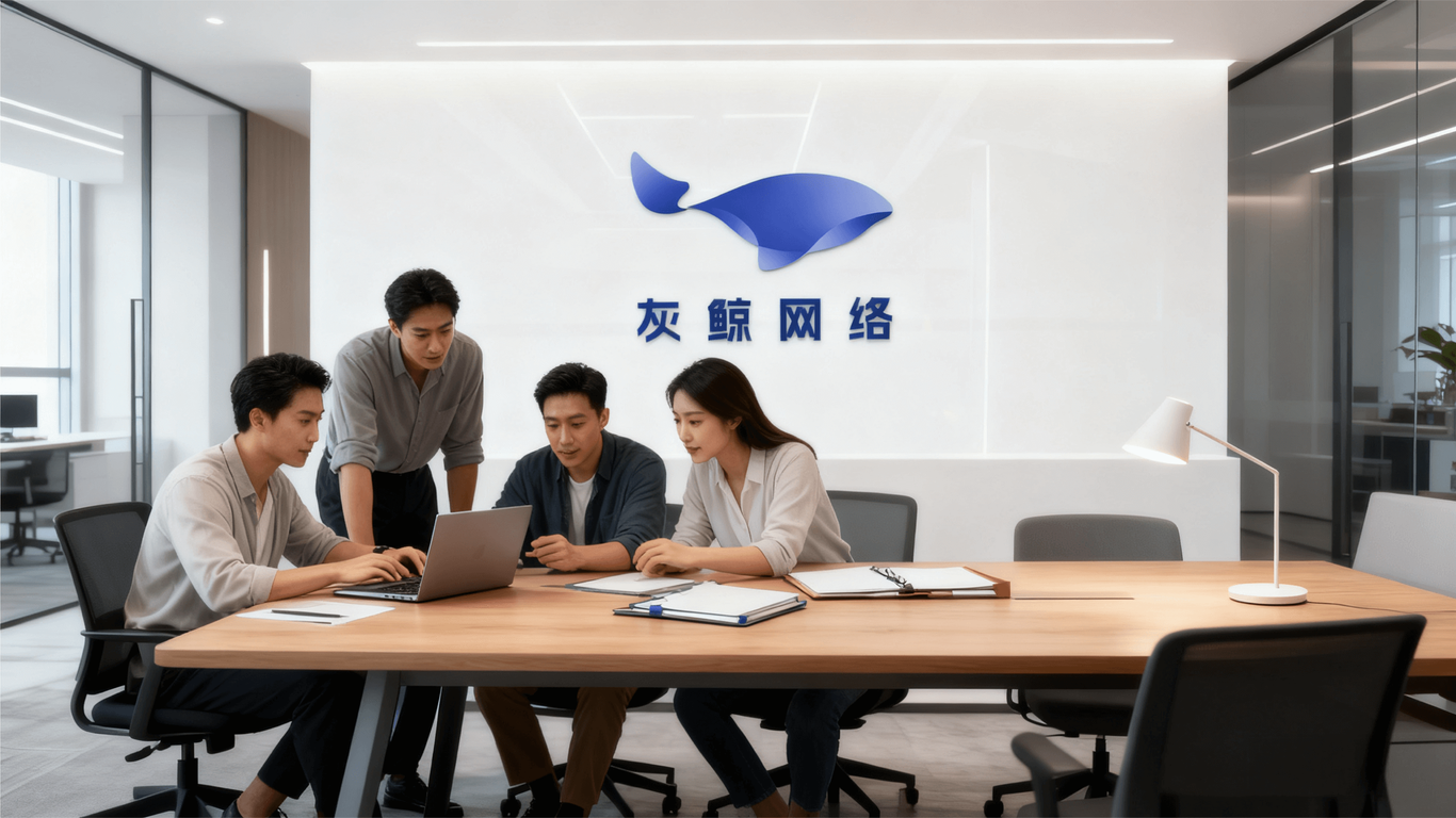 灰鲸LOGO设计 • VI设计图11