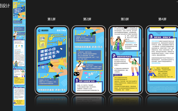 建信理财“理财万事通”营销长图