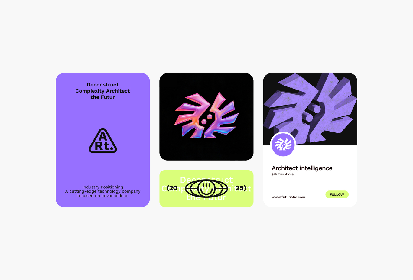 ai公司品牌设计 人工智能 AIGC 品牌全案设计图32