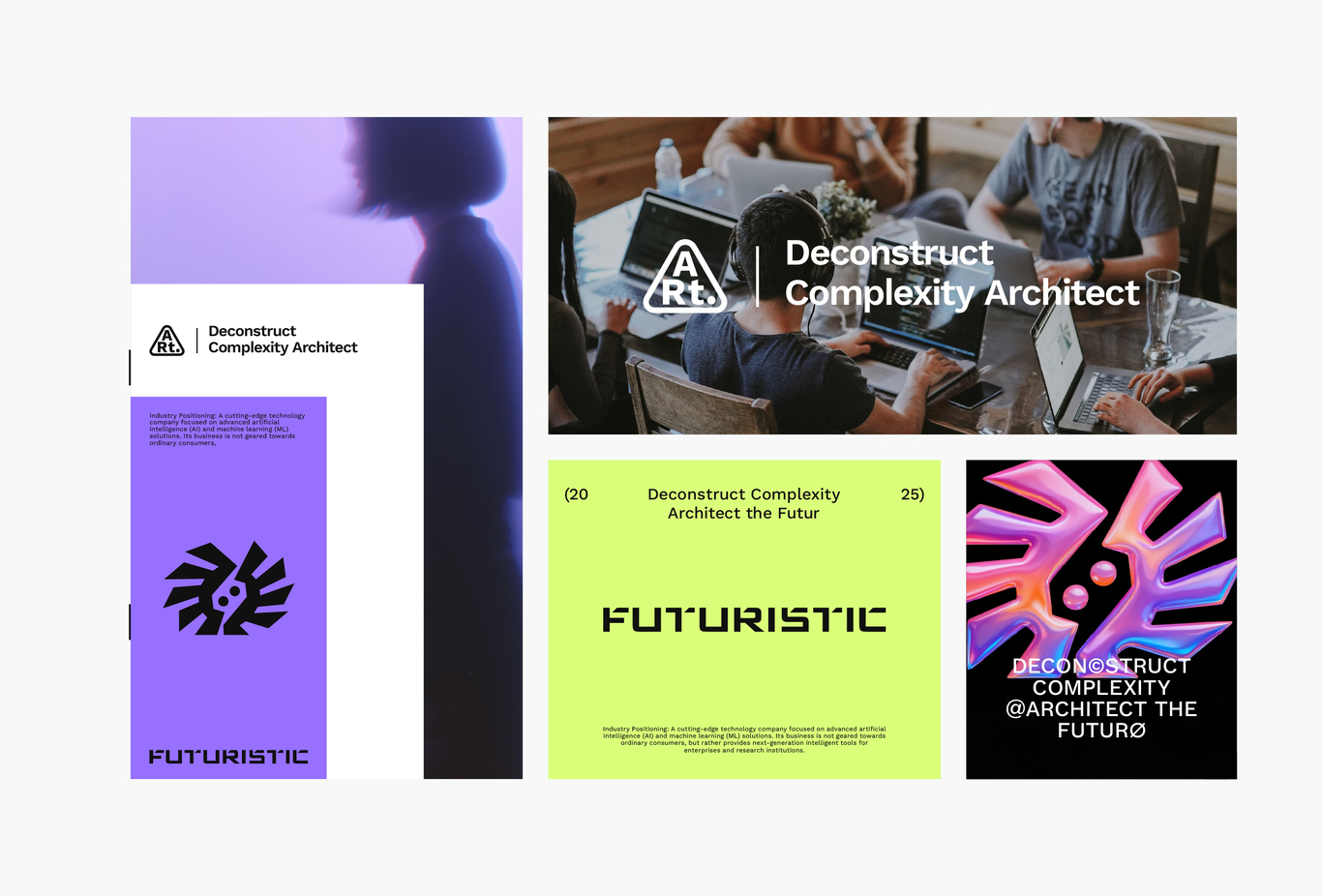 ai公司品牌设计 人工智能 AIGC 品牌全案设计图34