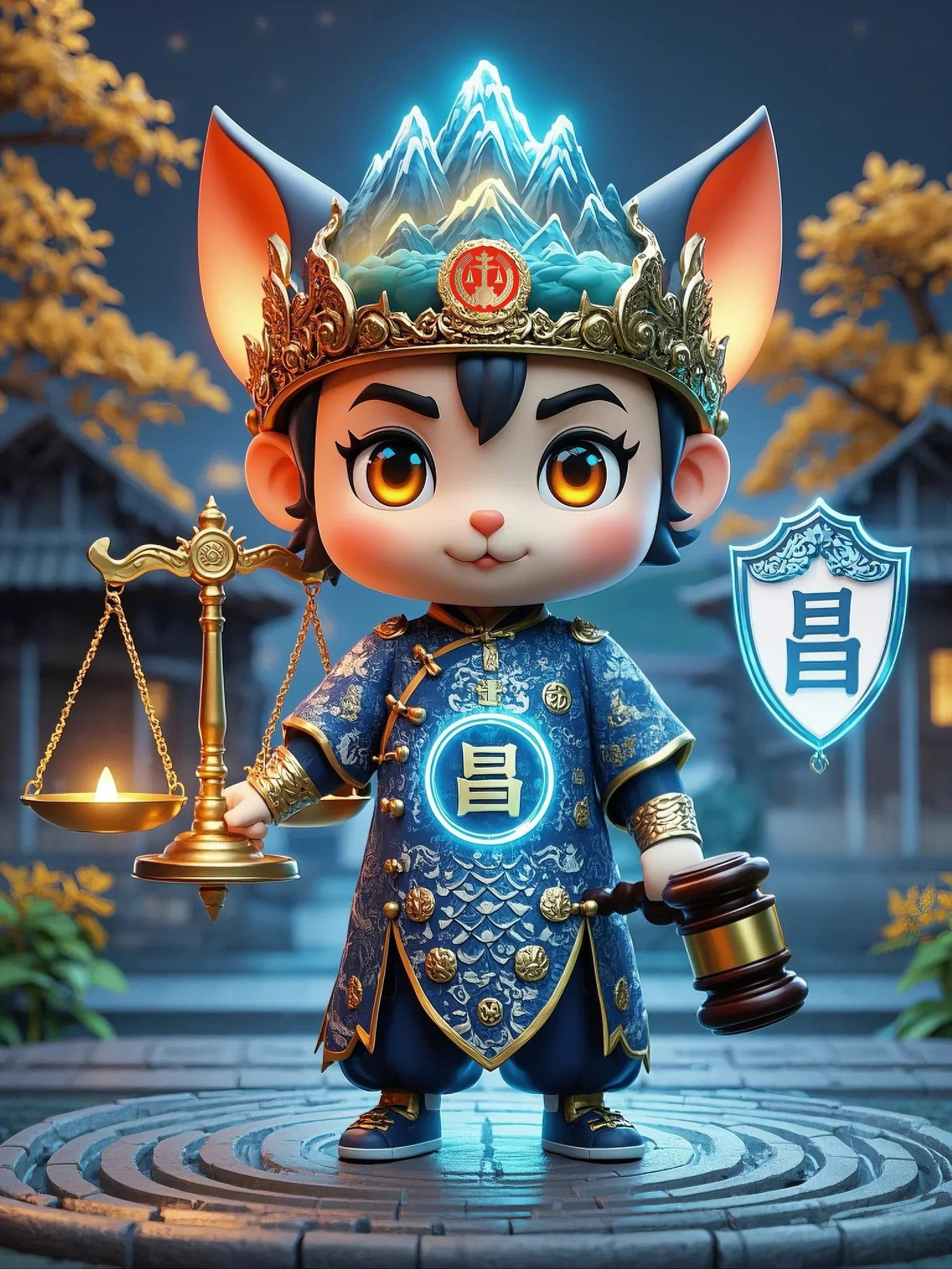 乐昌法治文化IP吉祥物图0