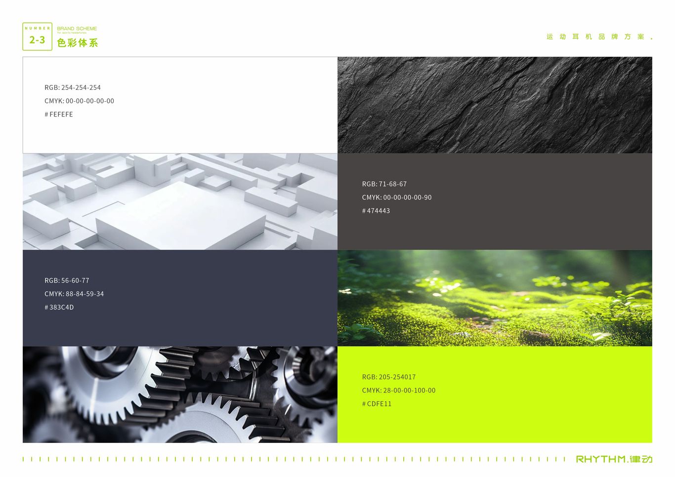 “RHYTHM律动”运动耳机——品牌策划与视觉VI全案图10