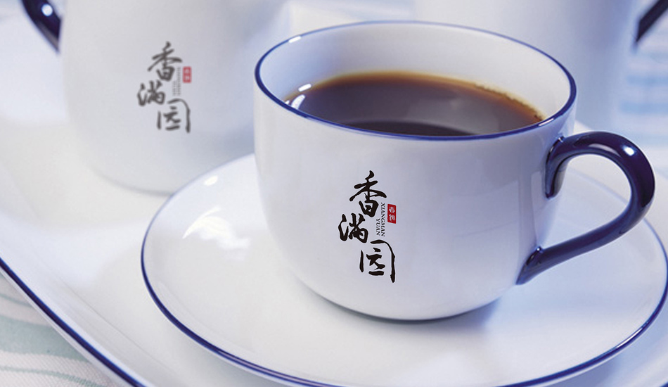 香满园品牌LOGO设计图3