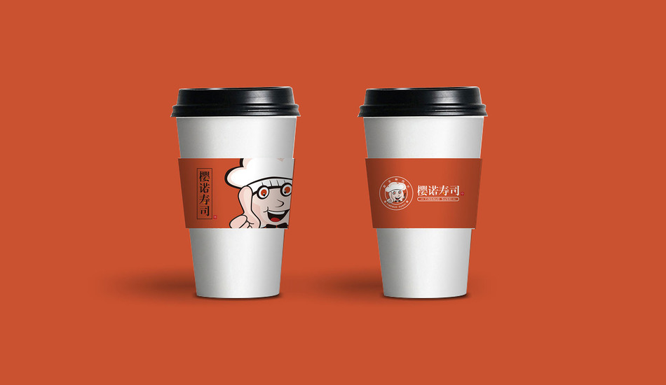 樱诺寿司坊logo设计图8