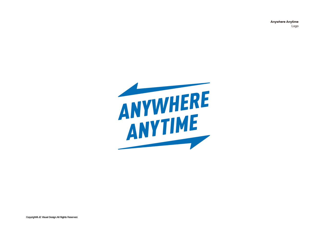 Anywhere Anytime logo設(shè)計圖16