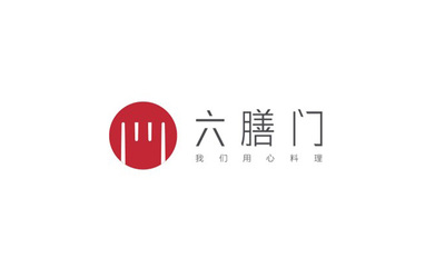 六膳門餐飲品牌LOGO設(shè)計