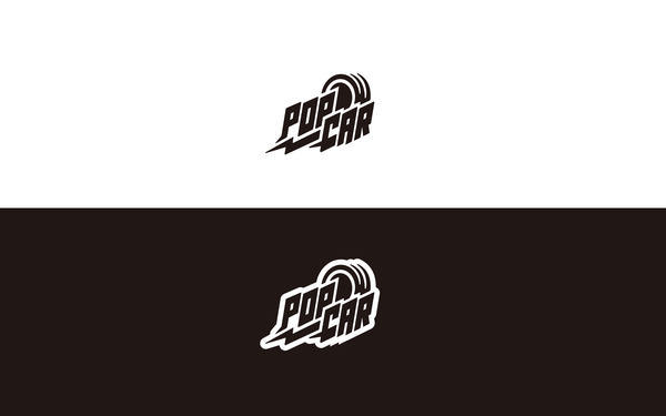 POPCAR logo設(shè)計