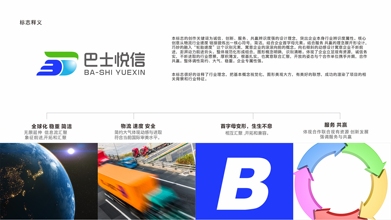 一款物流類logo設計